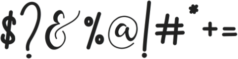 Allitta Calligraphy otf (400) Font OTHER CHARS