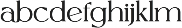 Allogist-Regular otf (400) Font LOWERCASE