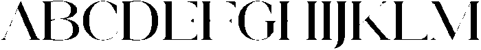 Allore Regular otf (400) Font UPPERCASE