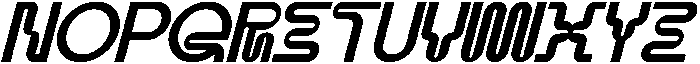 Allowing Mistakes Bold Italic otf (700) Font UPPERCASE