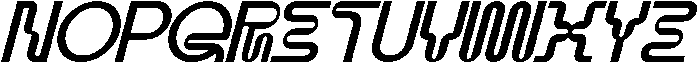 Allowing Mistakes Regular Italic otf (400) Font UPPERCASE