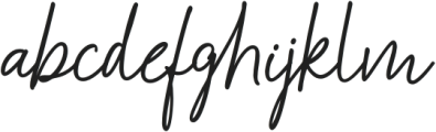 Alluring Delight Regular otf (300) Font LOWERCASE