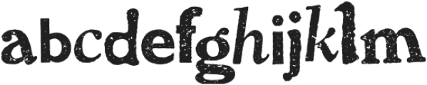 Almanack Regular otf (400) Font LOWERCASE