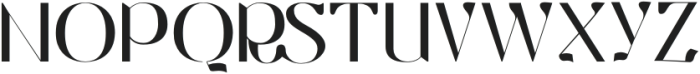 Almango Regular otf (400) Font UPPERCASE