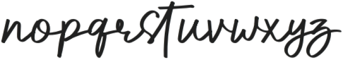 Almareesha otf (400) Font LOWERCASE