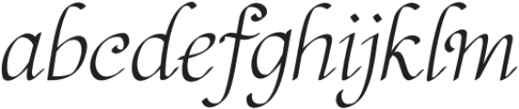 AlmayraFontRegular otf (400) Font LOWERCASE