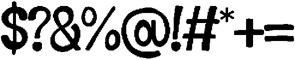 Almeira Milocka Regular otf (400) Font OTHER CHARS