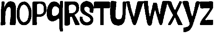 Almeira Milocka Regular otf (400) Font LOWERCASE