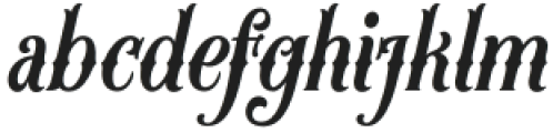 Almighton Regular otf (400) Font LOWERCASE