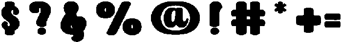 Almond Bread otf (400) Font OTHER CHARS