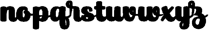 Almond Bread otf (400) Font LOWERCASE