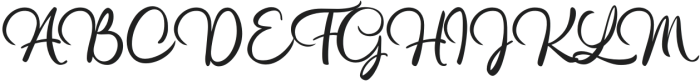 AlmondLattefay-Regular otf (400) Font UPPERCASE