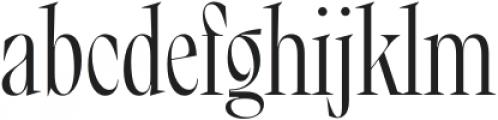 Almoneda Regular otf (400) Font LOWERCASE