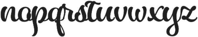 Almost Lover Script otf (400) Font LOWERCASE