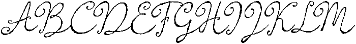 Almost Magic Regular otf (400) Font UPPERCASE