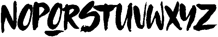 Almost Solid Regular otf (400) Font UPPERCASE