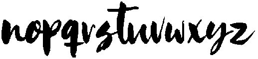 Almost Solid Regular otf (400) Font LOWERCASE