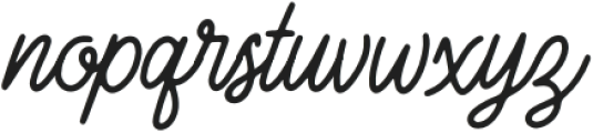 AlmostLove-Regular otf (400) Font LOWERCASE