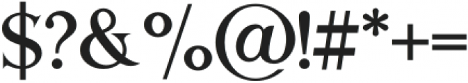 Alocasia Serif otf (400) Font OTHER CHARS