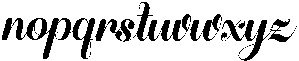 Aloffine Scriptura otf (400) Font LOWERCASE