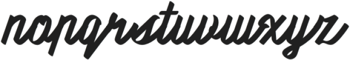 Aloha Font Duo Script Regular otf (400) Font LOWERCASE