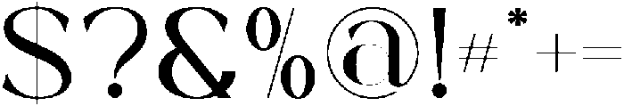 Aloha Regular otf (400) Font OTHER CHARS