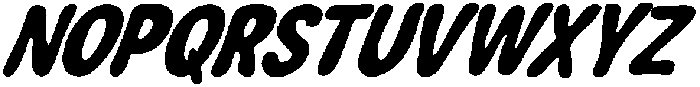 Aloha Waves Regular otf (400) Font UPPERCASE
