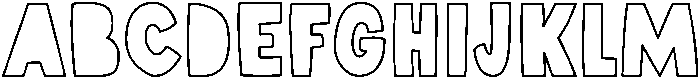 Aloha otf (400) Font UPPERCASE