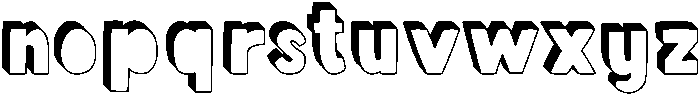Aloha otf (400) Font LOWERCASE