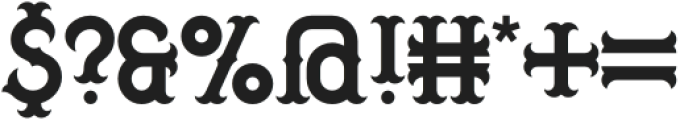 Aloheaven otf (400) Font OTHER CHARS