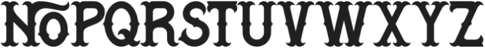 Aloheaven otf (400) Font LOWERCASE
