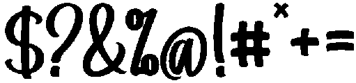 Alone Regular otf (400) Font OTHER CHARS