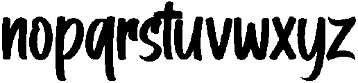 Alone Regular otf (400) Font LOWERCASE