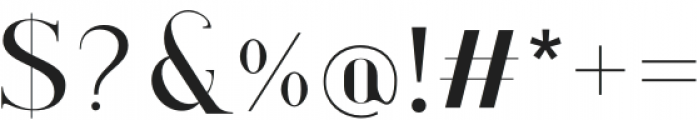 Along Serif BSC Thin otf (100) Font OTHER CHARS