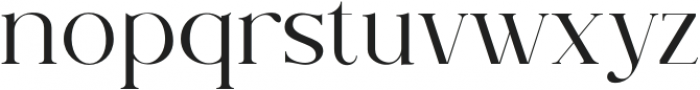 Along Serif BSC Thin otf (100) Font LOWERCASE