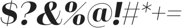 Alonzo Bold Italic otf (700) Font OTHER CHARS