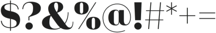 Alonzo Extrabold otf (700) Font OTHER CHARS