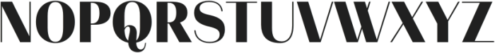 Alonzo Extrabold otf (700) Font UPPERCASE