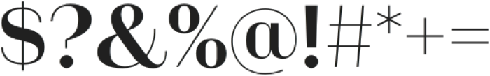 Alonzo Medium otf (500) Font OTHER CHARS