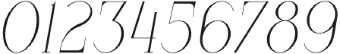 Alora Italic otf (400) Font OTHER CHARS