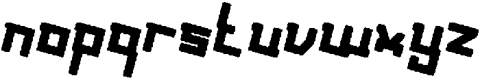 Alot Of Love Bold otf (700) Font LOWERCASE