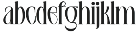 Aloyesia Regular otf (400) Font LOWERCASE