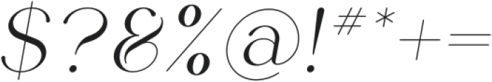 Alpas Italic otf (400) Font OTHER CHARS