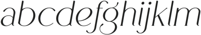 Alpas Italic otf (400) Font LOWERCASE