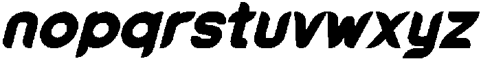 Alpha Apex Bold Italic otf (700) Font LOWERCASE