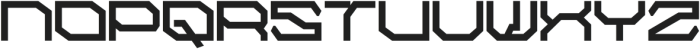 Alpha Cyberpunk Regular otf (400) Font LOWERCASE