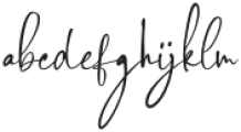 Alpha Danthe Regular otf (400) Font LOWERCASE