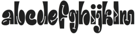 Alpha Doodle Regular otf (400) Font LOWERCASE