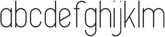 Alpha Light otf (300) Font LOWERCASE