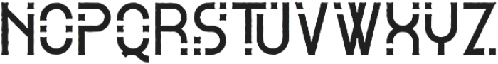 Alpha RoughTwo otf (400) Font LOWERCASE